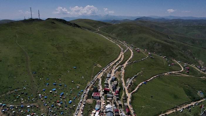 Trabzon'da Kadırga Yayla Şenliğinden renkli görüntüler 44
